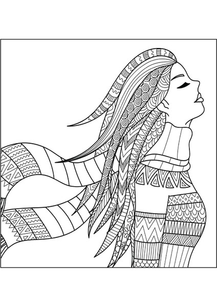 Stresi Azaltıcı Mandala Boyama Kitabı – Efsane Güzellikler, Siyah Kapaklı Standart Boy fiyatları