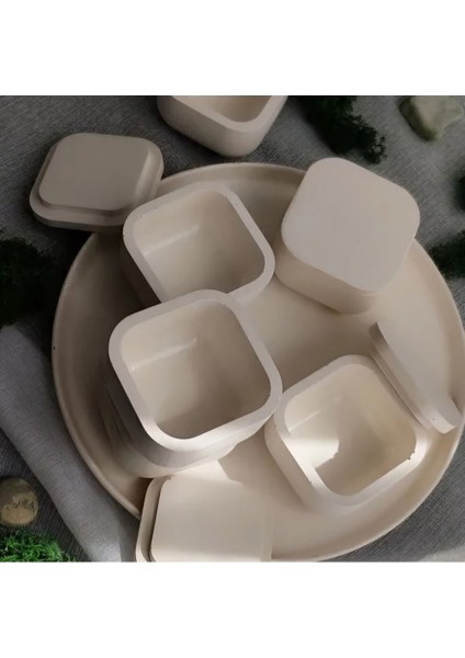 Dekoratif Kapaklı Takı Aksesuar Kutusu 5 Adet Mini Organizer modelleri