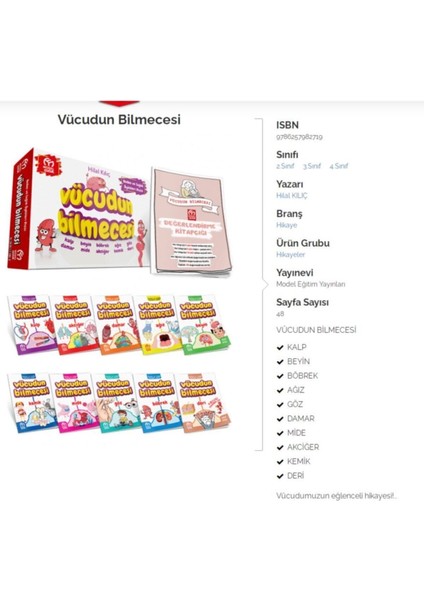 Mikro Çocuk Masal ve Öykü Kitabı – Vücudun Bilmecesi, Hilal Kılıç, 9-12 Yaş Çocuklar İçin Eğlenceli Okuma modelleri