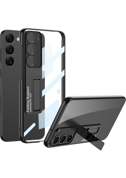 Gkk Clear Samsung Galaxy S23 Siyah Kapak