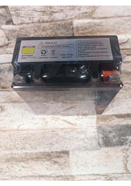 YTX5A-BS 12V 5AH Motosiklet Aküsü Ü/y 2024 modelleri