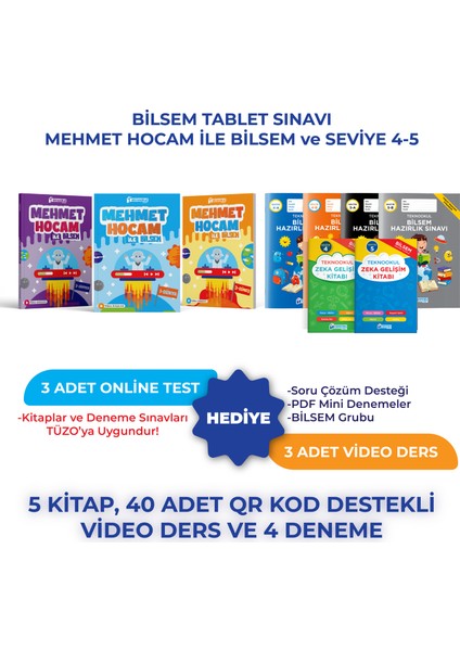 Bilsem Tablet Sınavı Mehmet Hocam Ile Bilsem ve Seviye 4-5