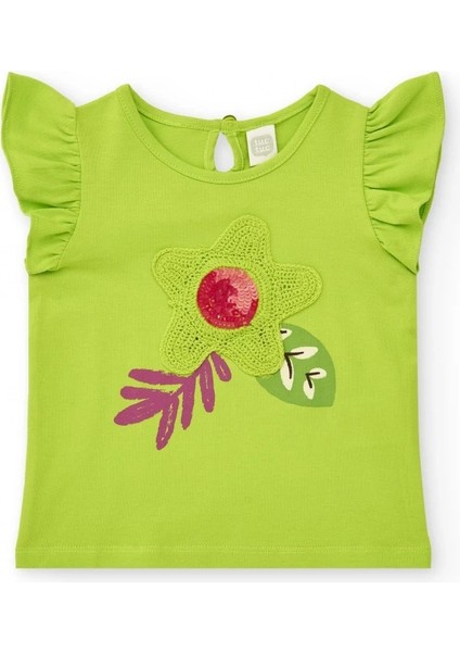 Kız Çocuk Yazlık Işlemeli Tişört fiyatları