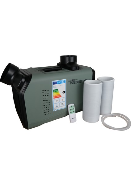 Portatif Klima (Karavan Klima Perdesi Hediyeli)