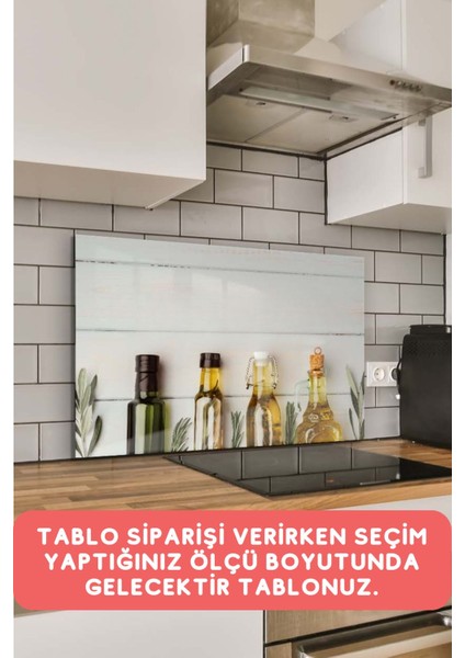 Renkli Ocak Arkası Cam Tablo, Mutfak Dekoruna Şık ve Koruyucu Tasarım. fiyatları