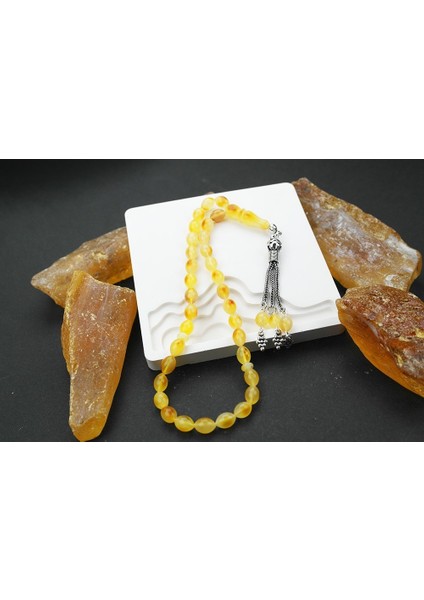 Arpa Model Damla Kehribar Tespih fiyatları