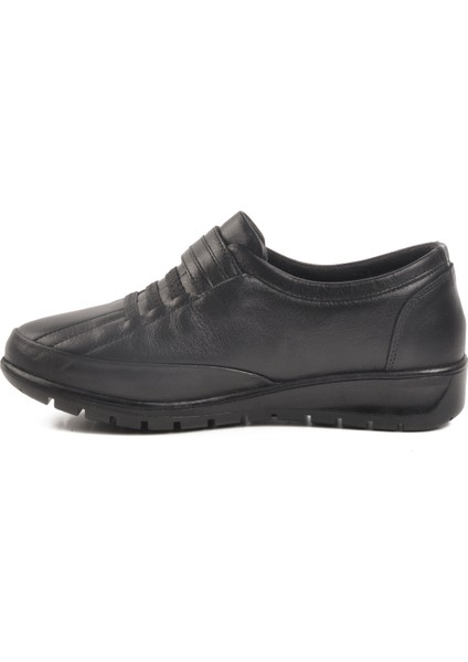 Siyah Hakiki Deri Kadın Casual Ayakkabı fiyatları