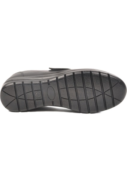 Siyah Hakiki Deri Kadın Casual Ayakkabı indirimleri