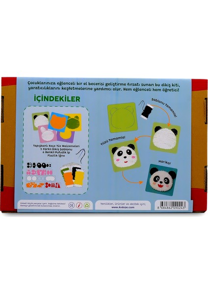 Eğitici Punch Dikiş Kiti - El Beceri Etkinlik Kiti