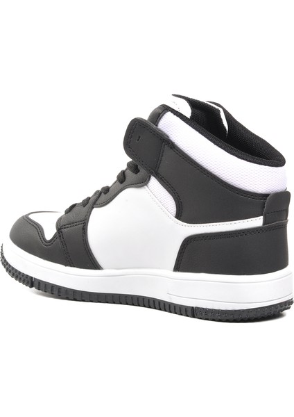 Siyah Beyaz Erkek Çocuk Hi Sneaker fırsatları