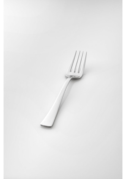 Giza 6'lı Paslanmaz Çelik Tatlı Çatalı – Parlak Yüzeyli Klasik Tasarım