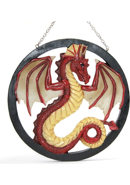 Duvara Asmalı Polyester Dragon Pano