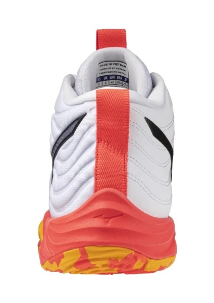 Wave Momentum Elite Mıd Erkek Voleybol Ayakkabısı Beyaz / Turuncu indirimleri