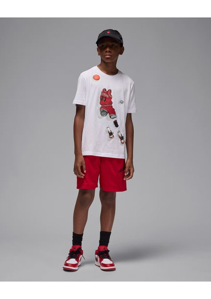 Nıke Jordan Jdb Ghost Man Ss-Tee Erkek Çocuk Tişört 95F159