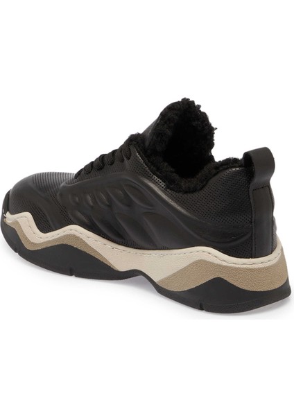 Siyah Hakiki Deri Kadın Sneaker - K24S1AY67536-A01 fiyatları