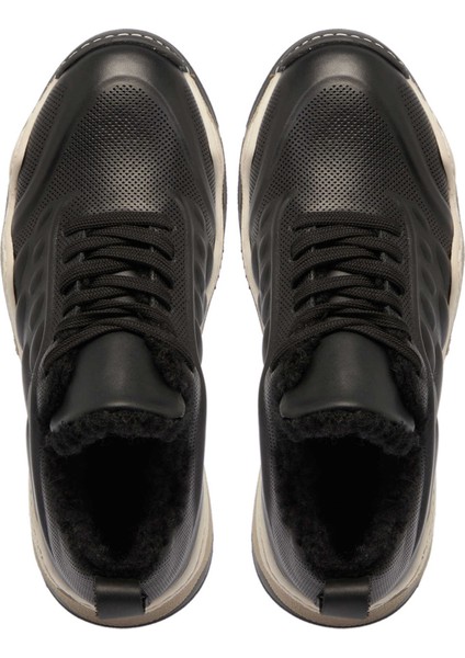 Siyah Hakiki Deri Kadın Sneaker - K24S1AY67536-A01 indirimleri