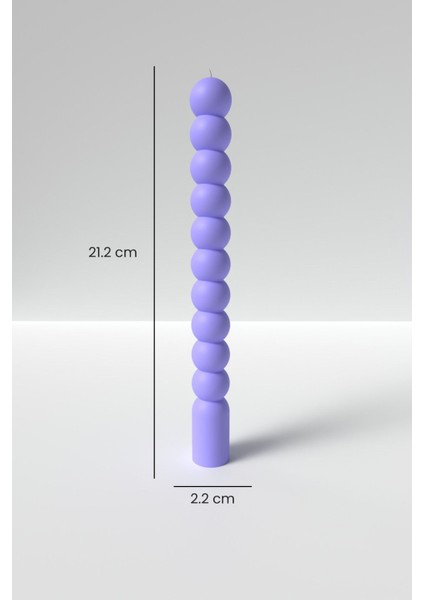 Uzun Bubble Mum Silikon Kalıp, 21.2x2.2 Cm, Mum Yapım Malzemeleri modelleri