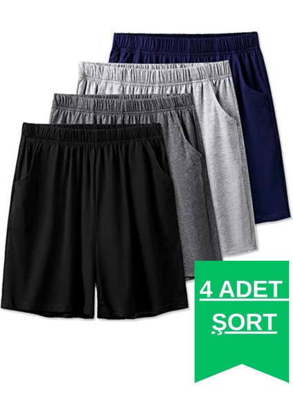 Casual 4'lü Şort