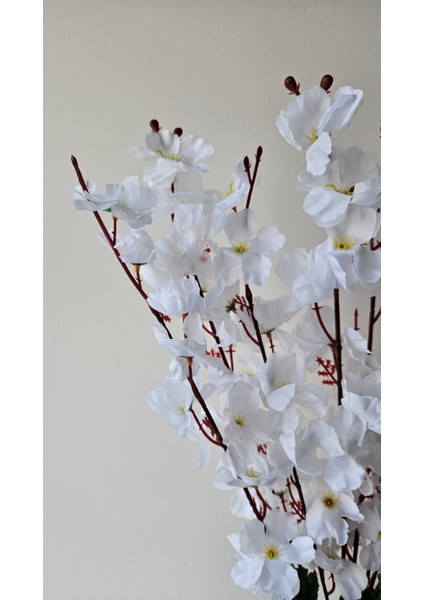 Yapay Bahardalı Japon Kiraz Çiçeği Demeti 7 Dallı 56 cm fiyatları