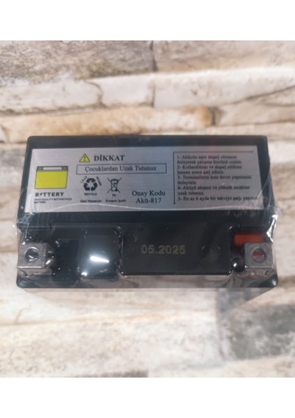 YTX5A 12V 5AH Motosiklet Aküsü 2025 modelleri