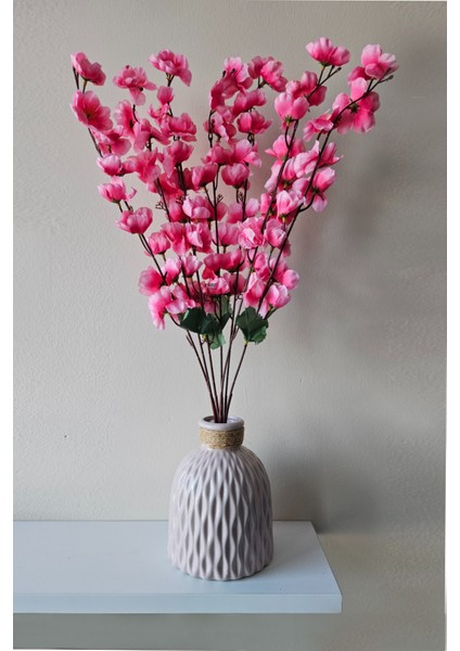 Yapay Bahardalı Japon Kiraz Çiçeği Demeti 7 Dallı 56 cm fiyatları