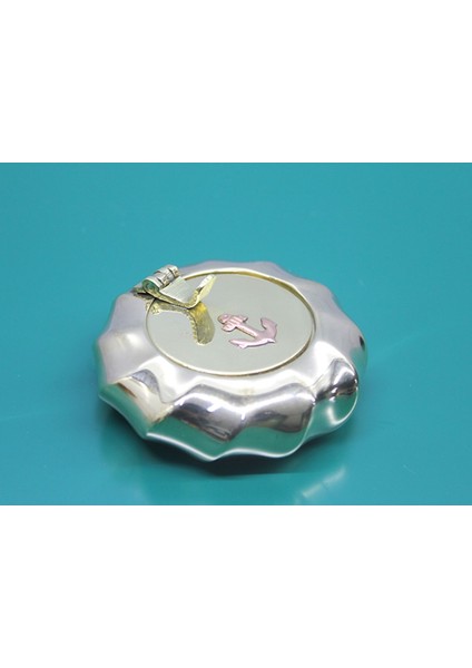 Pirinç Çapalı Kapaklı Küllük