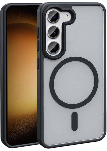 Lio Serisi Samsung Galaxy S23 Siyah Kapak