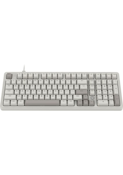AK980 Red Switch Kablolu Mekanik Oyun Klavyesi- Rainbow Aydınlatmalı - Retro modelleri