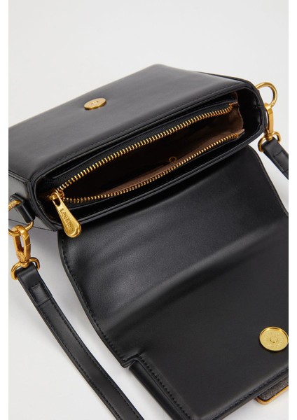 Siyah Zincir Işlemeli Premium Kadın El Çantası indirimleri