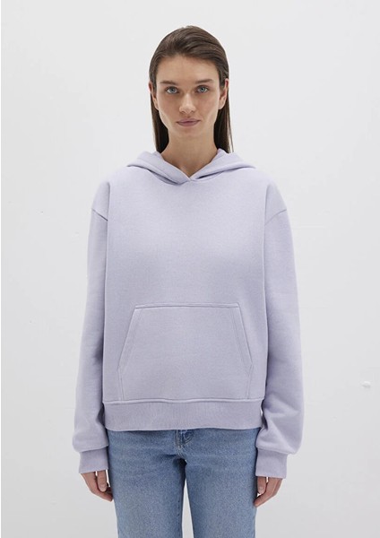 Kadın Lila M167299-70531 Kapişonlu Sweatshirt fırsatları