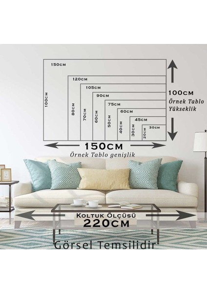 Beyaz Çiçekli Ağaç Hd Kaliteli Kanvas Tablo, Ev ve Ofis Dekorasyonu Için modelleri
