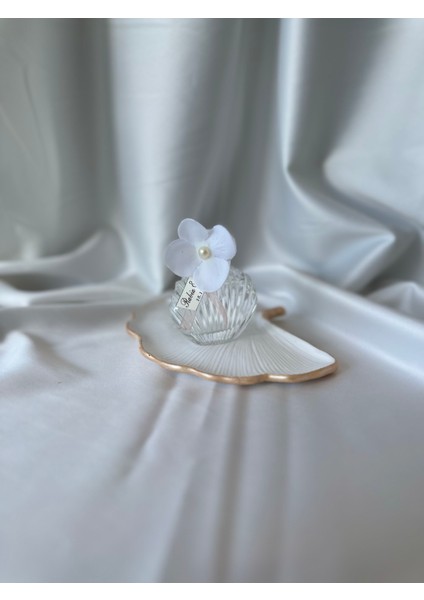 Islak Ortanca Çiçekli 10 Adet Istiridye Kolonya Şişesi Düğün,Nişan,Kına,Nikah,Sünnet,Doğum Günü Hediyelikleri