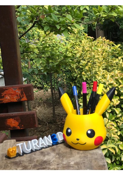⚡ Pikachu Tasarımlı Kalemlik – 17 cm | TURAN3D fırsatları