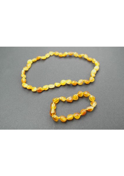 Amber Ateşi renkli Damla Kehribar Bebek Diş Seti fiyatları