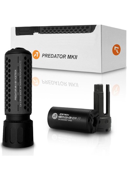 Predator Mkıı Sıyah Qd + Brıghter R + Tabanca ve Tufek Adaptor Set