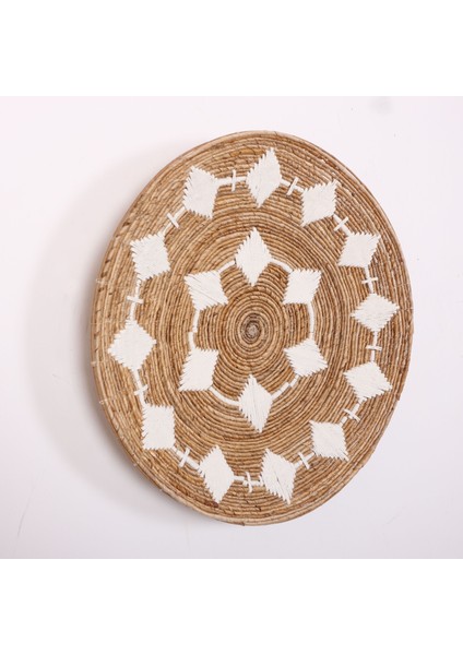Mylamp Kaunos 75 X15 cm Çap- Doğal Abaka Duvar Tabağı fiyatları