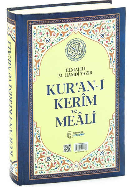 Kuranı Kerim Türkçe Mealli Orta Boy Lacivert - Qr Kodlu, Sesli Dinleme fiyatları