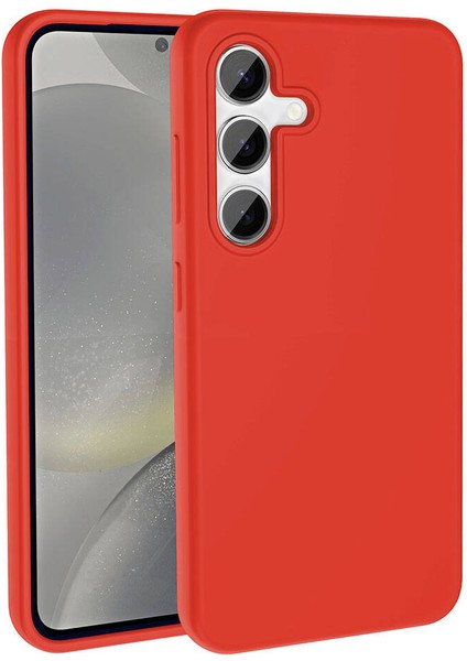 Piki Ms Serisi Samsung Galaxy S24 Plus Kırmızı Kapak