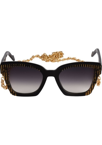O.v.s Naples Diva ND02 Black Gold 53 Kadın Güneş Gözlüğü fiyatları