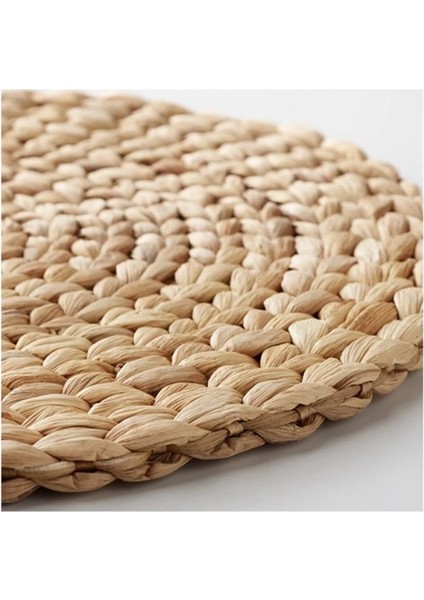 Haki Hasır Örgü Amerikan Servis Tabak Altlığı, Şık ve Doğal Tasarım. fiyatları