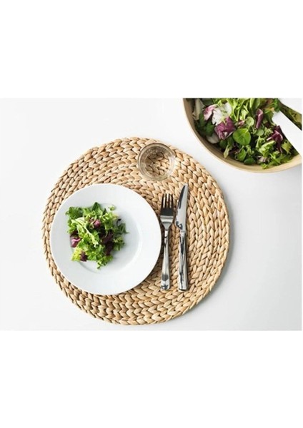 Haki Hasır Örgü Amerikan Servis Tabak Altlığı, Şık ve Doğal Tasarım. modelleri