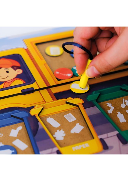 Eğitici Manyetik Geri Dönüşüm Labirenti fırsatları