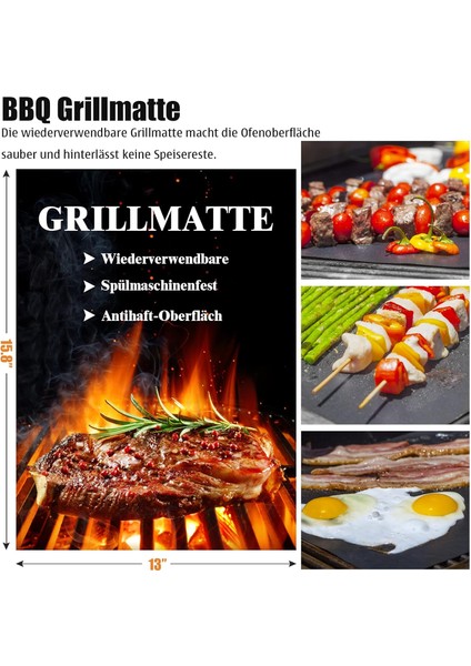 Grillmaster 30 Parça Bbq Mangal Seti – Paslanmaz Çelik, Taşıma Çantalı indirimleri