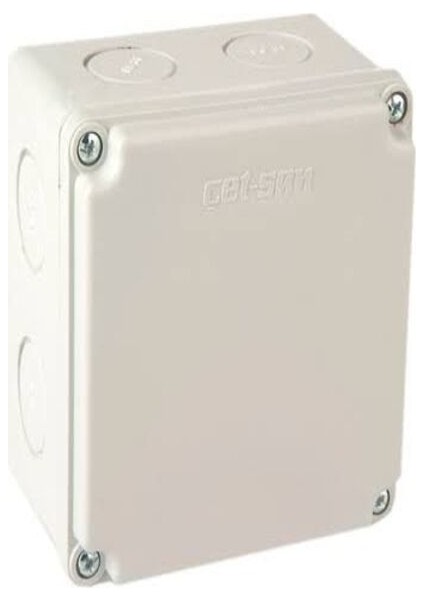 Çetsan 110X110X75 Termoplastik 8 Çıkışlı Boş Sıvaüstü Buat Kutusu IP54