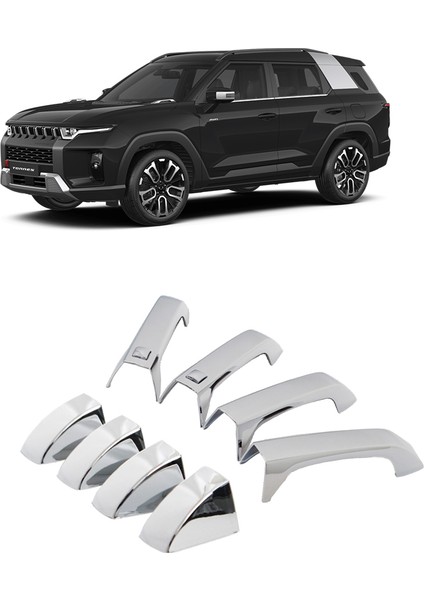 Ssangyong Torres 2022 ve Sonrası Kapı Kolu Abs Kromu Oem (Made In Korea)