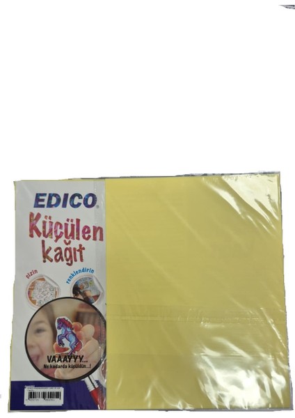 Edıco Kuculen Kagıt 20X26 Sarı 2 Lı