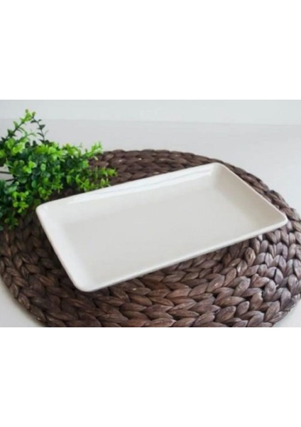 Porselen Kayık Tabak 33,5 cm 1 Adet 8089