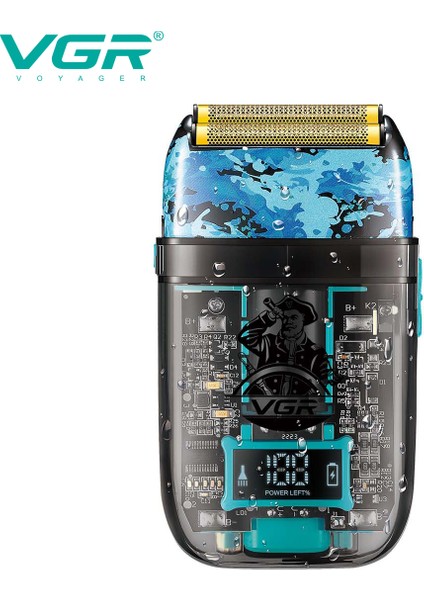 V-352 Saç Tıraş Makinesi Şarj Edilebilir Profesyonel Elektrikli Traş Makineleri