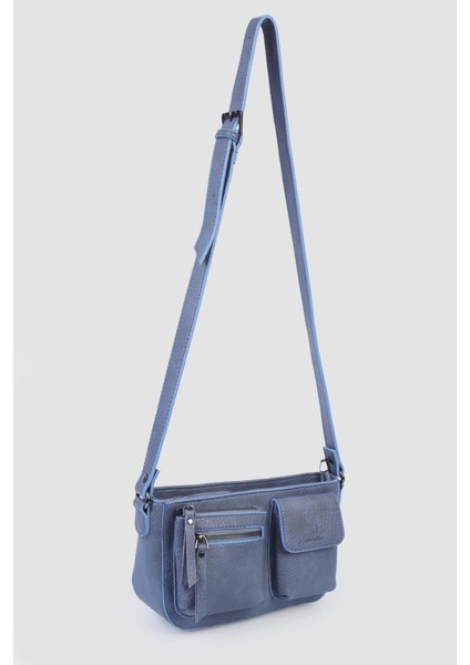 Mavi Uokrea Deri Kadın Çapraz Çanta modelleri