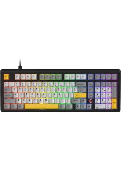 AK980 Daydream Switch Kablolu Mekanik Oyun Klavyesi- Rgb Aydınlatmalı- Siyah modelleri